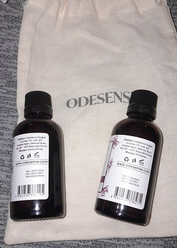 Diğer ODESENSE Jojoba ve Hint Yağı Seti