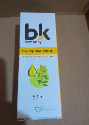 bk Company Niyoli Yağı Suyu Hidrosolü 50ml