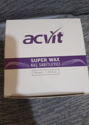 Acvit Super Wax Kaş Sabitleyici 30 ml