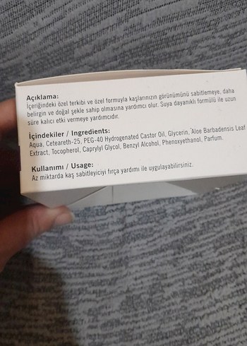 Diğer Acvit Super Wax Kaş Sabitleyici 30 ml