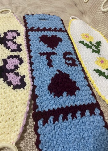 Renkli Örgü Banyo Süngeri - Görsel 13