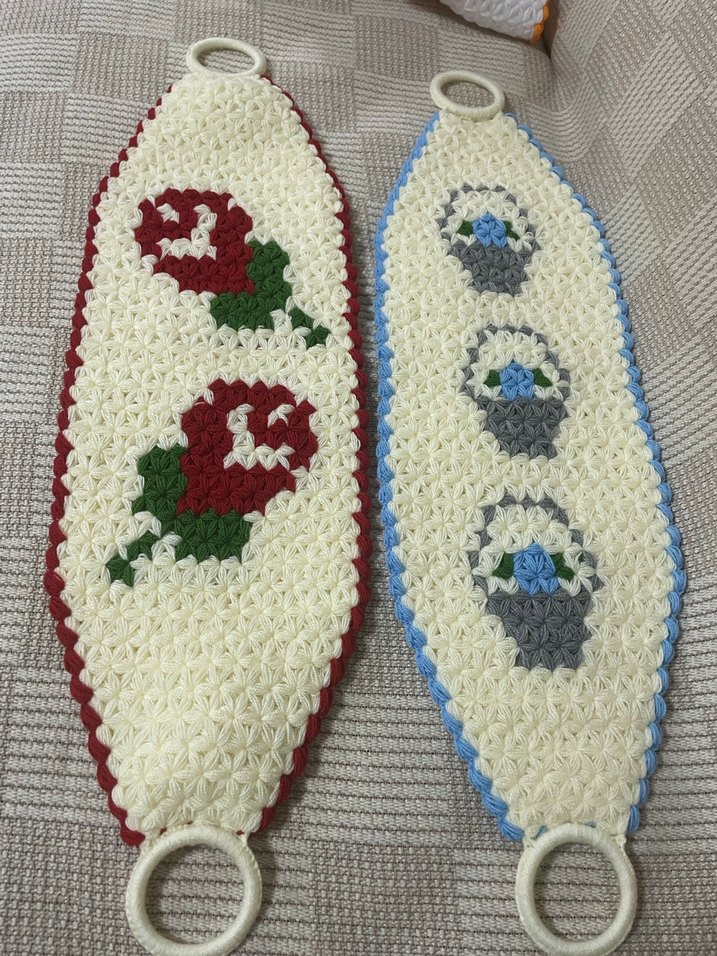 Renkli Örgü Banyo Süngeri - Görsel 4