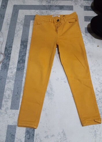 Sarı kot pantolon 