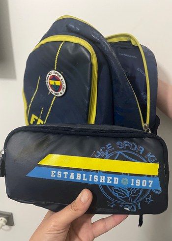 Beden Fenerbahçe Lisanslı Sarı-Siyah Çocuk Sırt Çantası