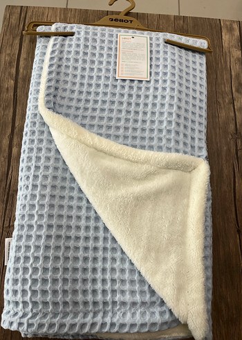 Gri Kareli Çocuk Battaniyesi - Görsel 3