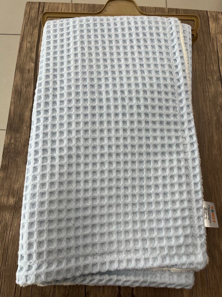 Gri Kareli Çocuk Battaniyesi - Görsel 2