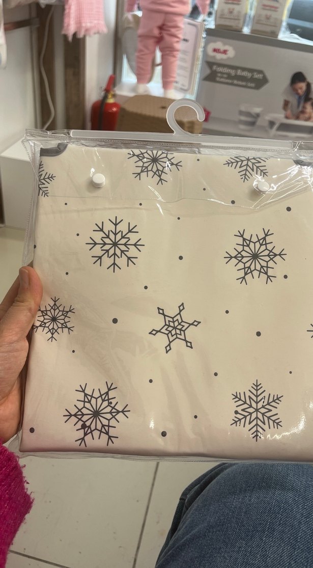 Sevibebe Alt Açma Minderi Beyaz Desenli - Görsel 2