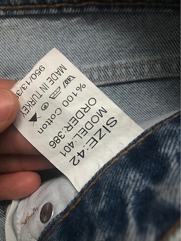 m Beden Kot pantolon