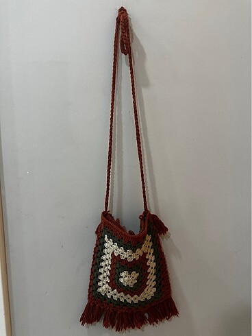 Örgü çanta - Görsel 2
