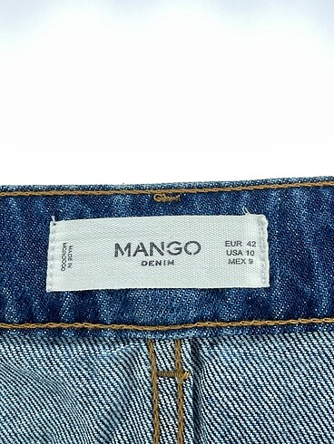 42 Beden mavi Renk Mango Jean / Kot %70 İndirimli.