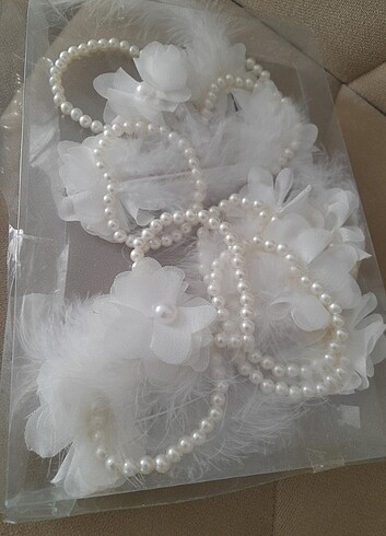  Beden beyaz Renk Bride to be aksesuar