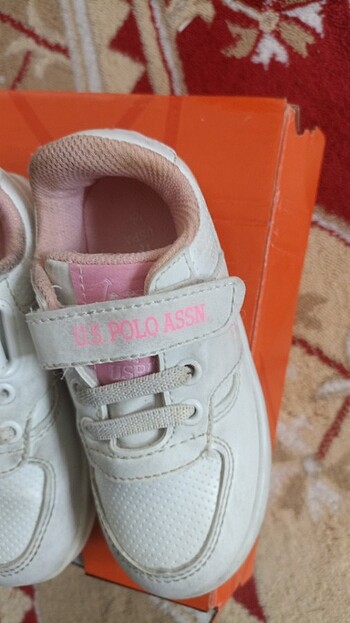 23 Beden beyaz Renk Kız çocuk spor ayakkabı 