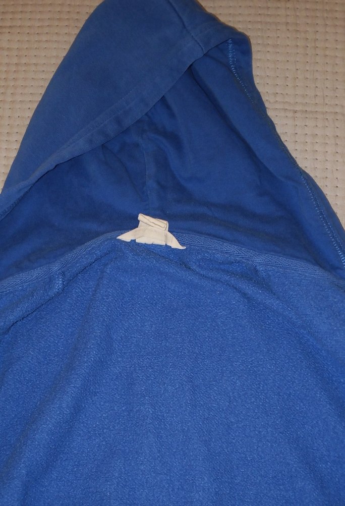 H&M Erkek Çocuk Mavi Kapüşonlu Fermuarlı Sweatshirt - Görsel 2