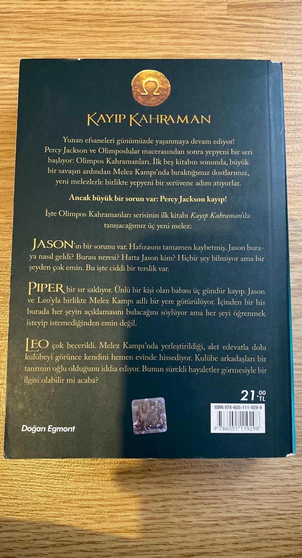 Kayıp Kahraman - Rick Riordan - Görsel 3