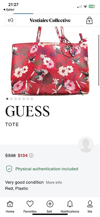 Guess Orjinal guess çanta