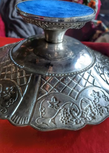 Beden Renk Desenli , gümüş kaplama şekerlik