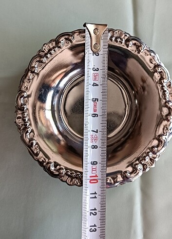 Beden Vintage, metal çay tabaklar.ı