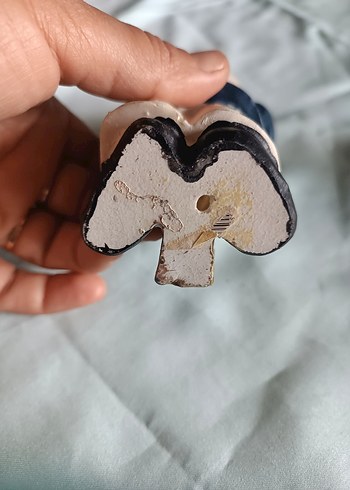 Beden camel Renk Denizci Temalı İki Biblo