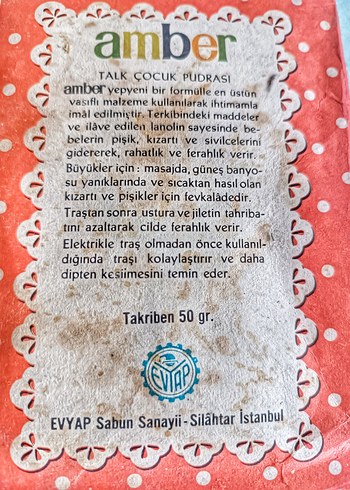 Vintage bebe pudrası - Görsel 3