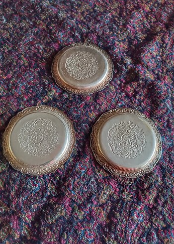 Bohem Gümüş rengi tabaklar - Görsel 4