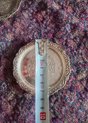 Bohem Gümüş rengi tabaklar - Görsel 5