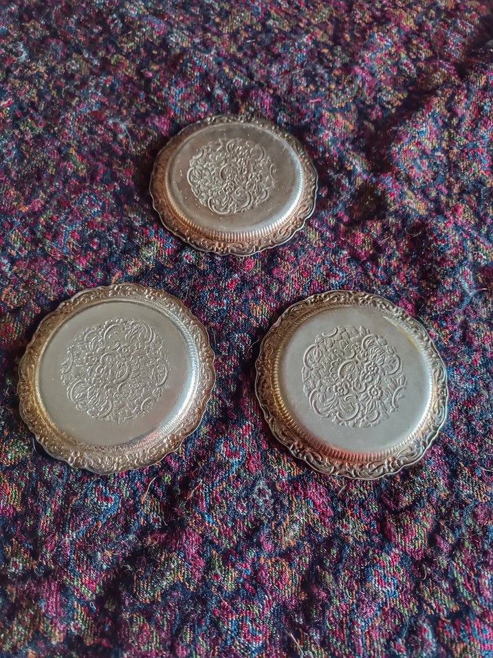 Bohem Gümüş rengi tabaklar - Görsel 4