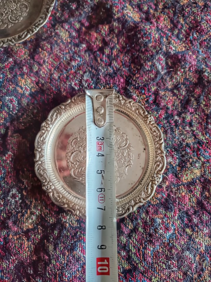 Bohem Gümüş rengi tabaklar - Görsel 5