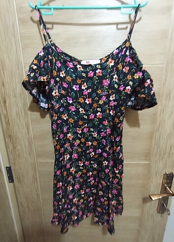 Koton Askılı mini yazlık elbise 