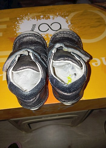 Gri Kız Bebek İlk Adım Ayakkabısı - Görsel 4