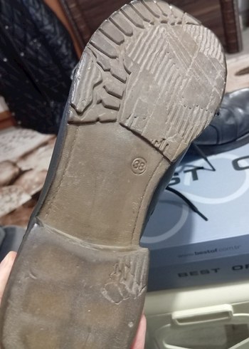 Siyah Deri Kadın Punk Botları - Görsel 6