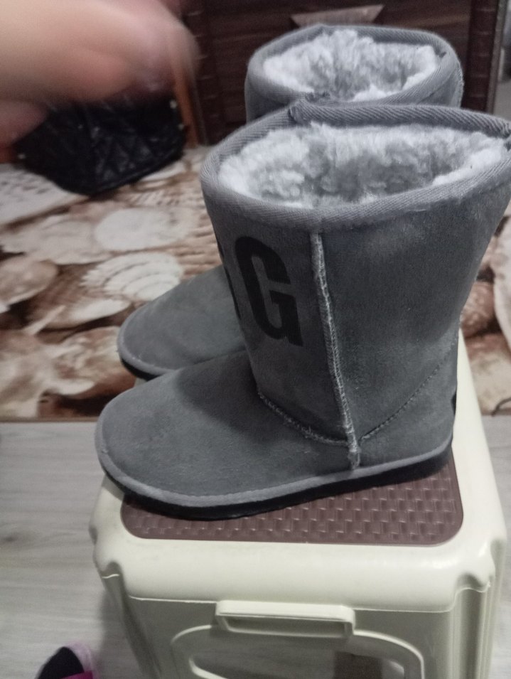 Gri  Kadın Bot sıfır - Görsel 3