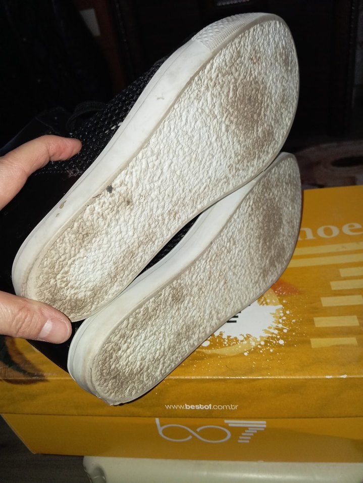 Siyah Bağcıklı Kadın Dolgu Topuk Spor Ayakkabı - Görsel 5