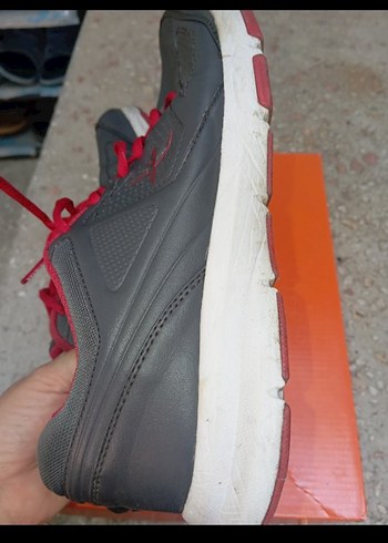 Gri Erkek Spor Ayakkabı Bağcığı - Görsel 5