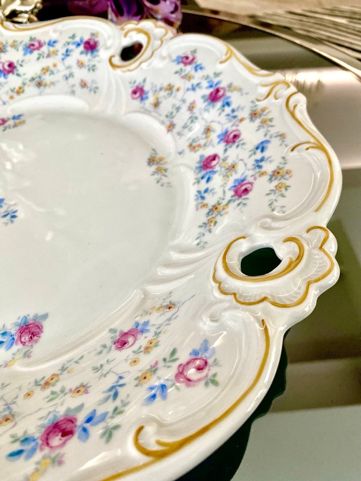 Weimar Ajurlu Servis Sunum Tabağı - Görsel 2