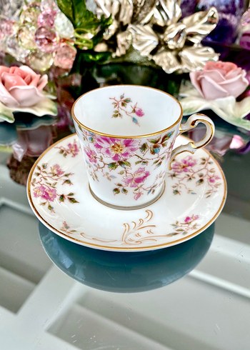 Koleksiyonluk Antika Paris Fincan Seti - Görsel 8