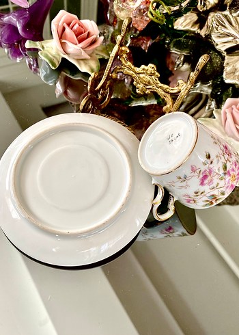 Koleksiyonluk Antika Paris Fincan Seti - Görsel 18