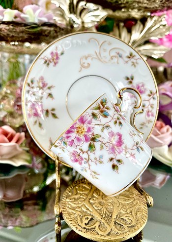 Koleksiyonluk Antika Paris Fincan Seti - Görsel 2