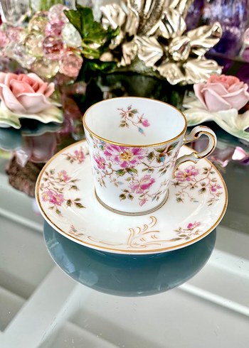 Koleksiyonluk Antika Paris Fincan Seti - Görsel 13