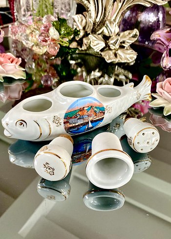 Fransız Masa Üstü 3-lü Servis Seti - Görsel 4