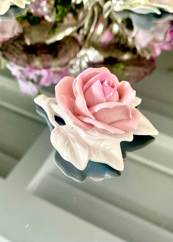 ALKA Kunst Porselen Gül Biblo - Görsel 7