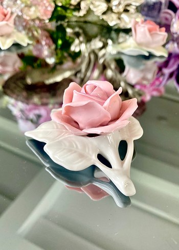 ALKA Kunst Porselen Gül Biblo - Görsel 5