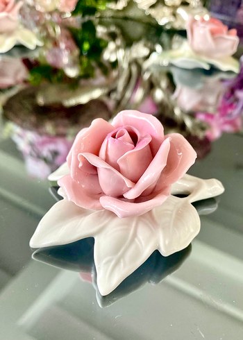 ALKA Kunst Porselen Gül Biblo - Görsel 4