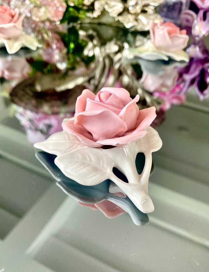 ALKA Kunst Porselen Gül Biblo - Görsel 5