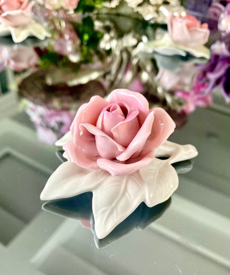 ALKA Kunst Porselen Gül Biblo - Görsel 4