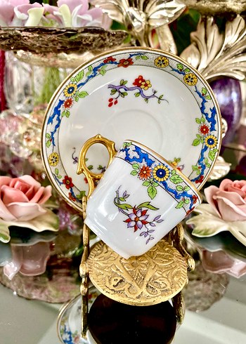 Koleksiyonluk Limoges Kahve Fincanı - Görsel 4