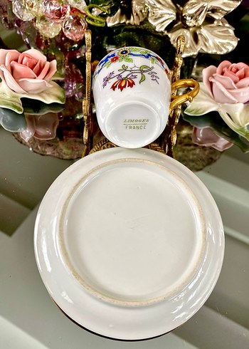 Koleksiyonluk Limoges Kahve Fincanı - Görsel 14