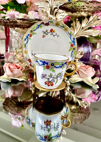 Koleksiyonluk Limoges Kahve Fincanı - Görsel 5