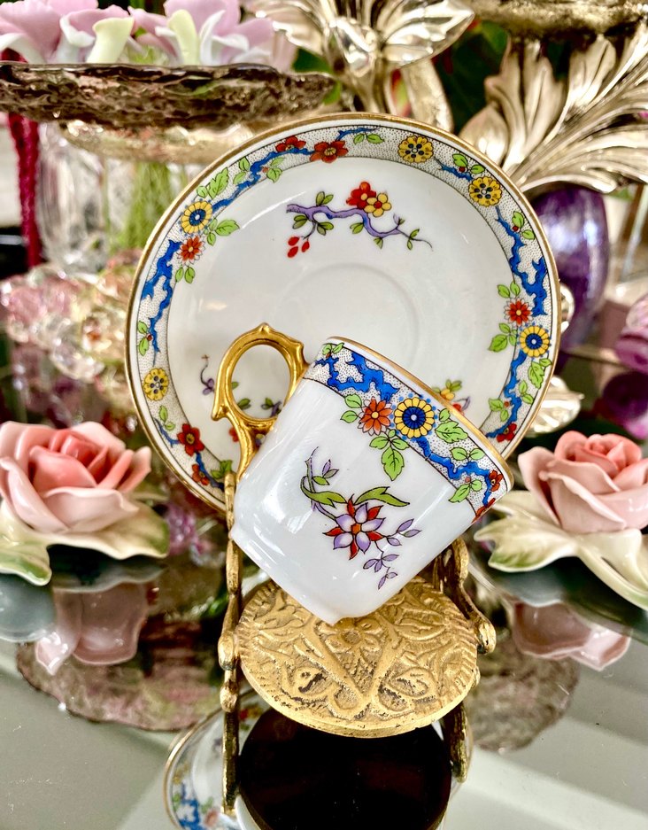 Koleksiyonluk Limoges Kahve Fincanı - Görsel 4