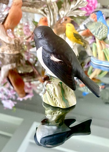 Beswick Stonechat Kuş Biblo - Görsel 4