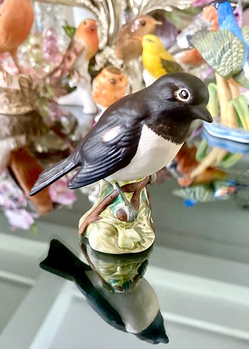 Beswick Stonechat Kuş Biblo - Görsel 6